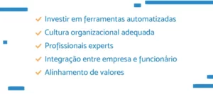 Lista com 5 dicas para reduzir o turnouver dos funcionários